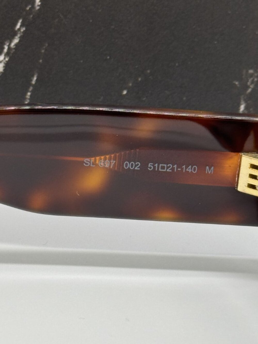 NEW SAINT LAURENT SL697 002 SUNGLASSES HAVANA UNISEX EYEWEAR - Picture 8 of 10